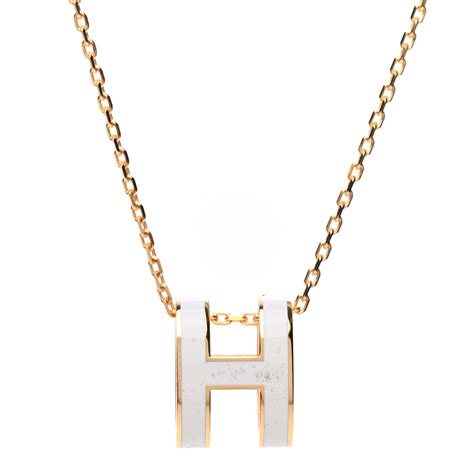 h pop hermes|hermes pop h necklace gold.